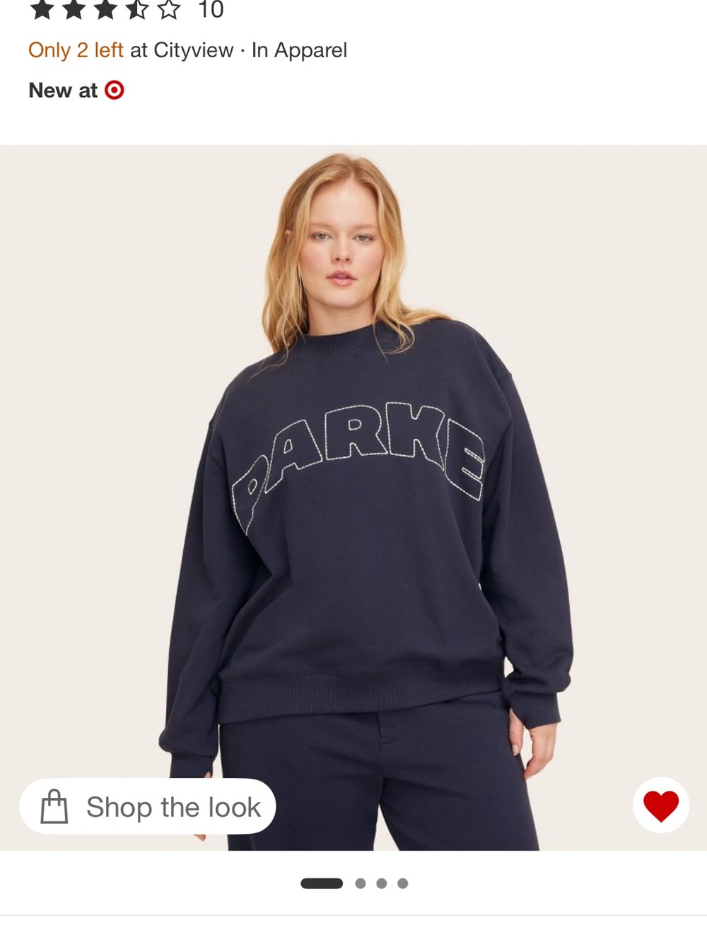 ISO TRADE: Parke x Target Navy Sweatshirt